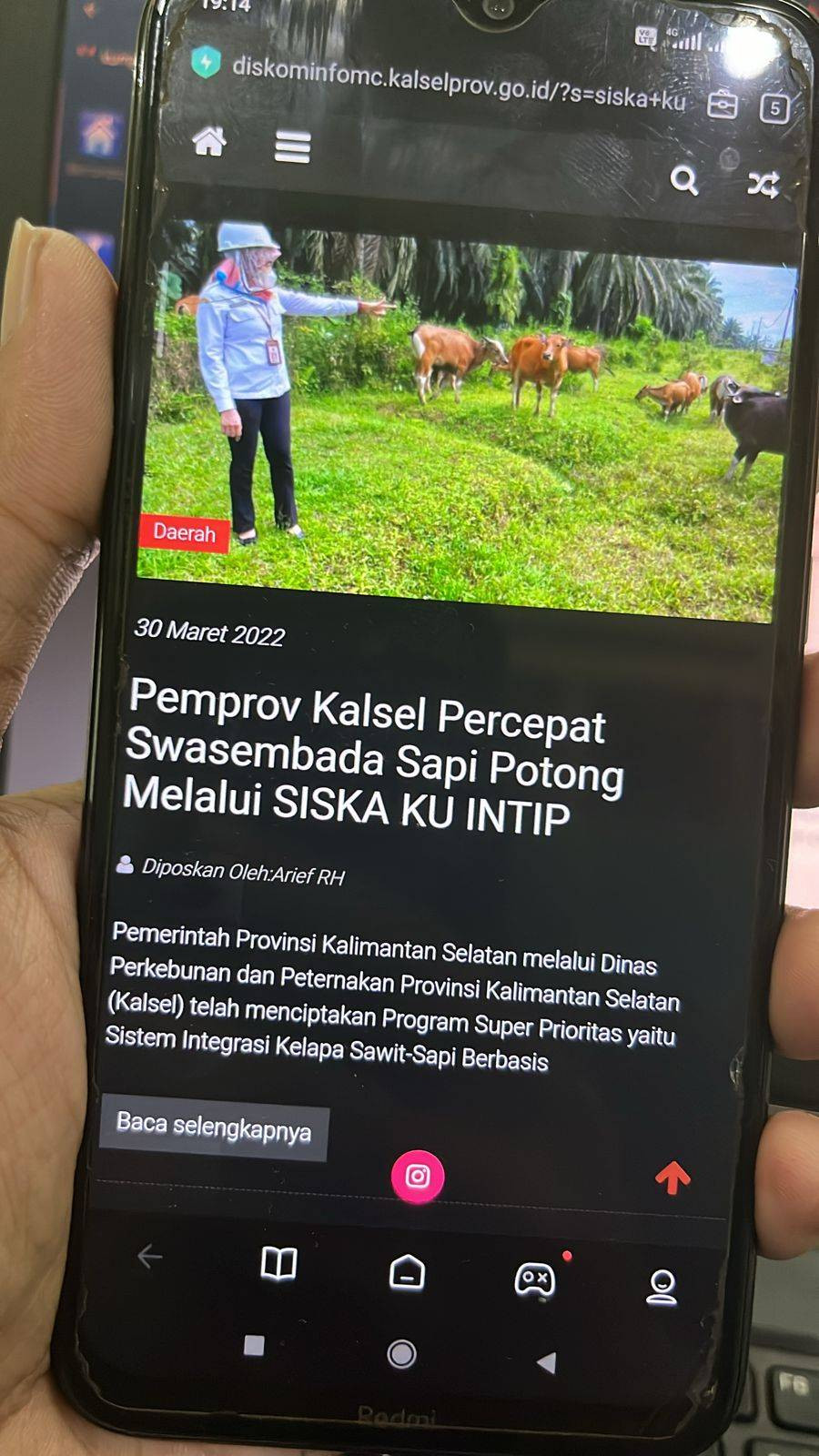 Nama program nyeleh Siska Ku Intip