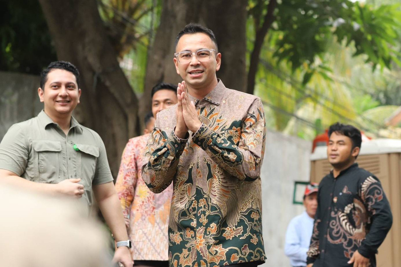 Raffi Ahmad di Kertanegara