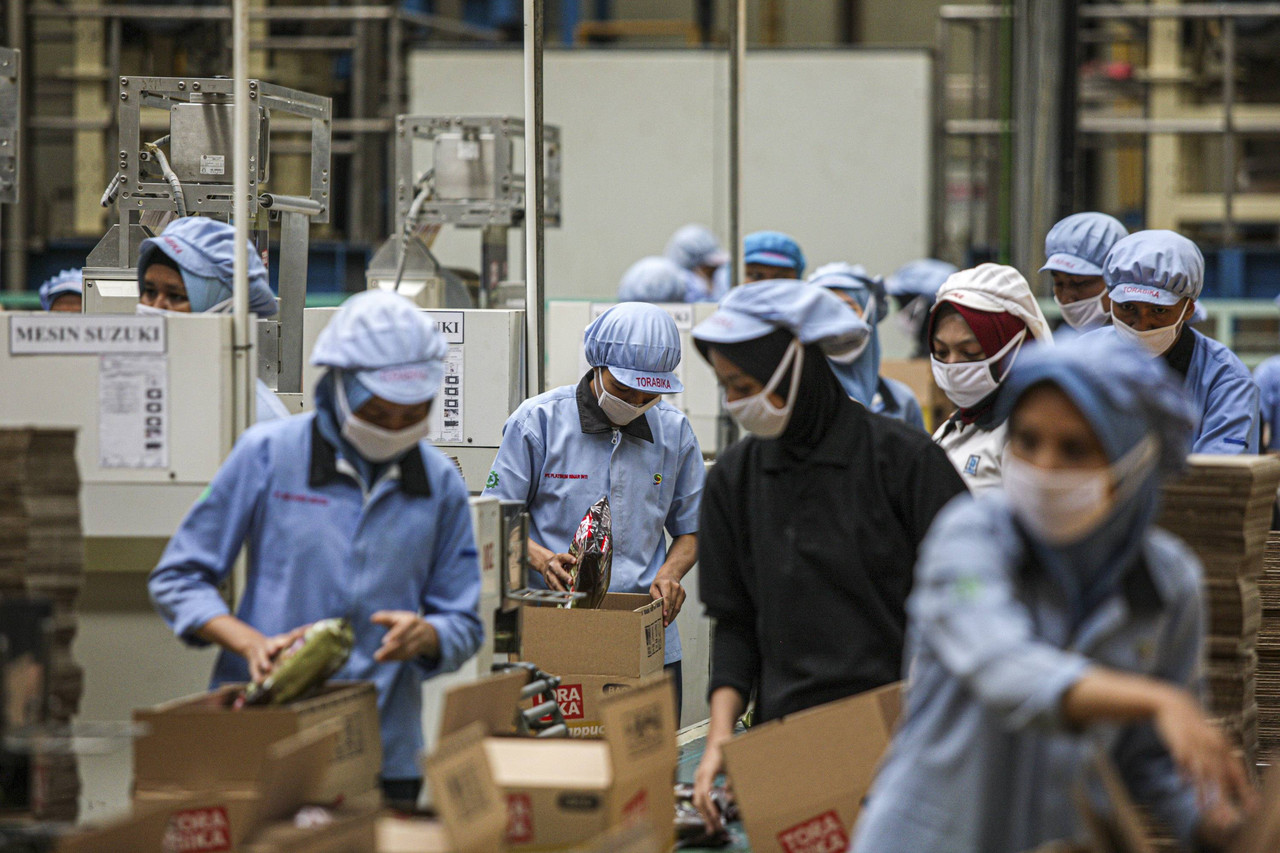 Ilustrasi Buruh Pabrik