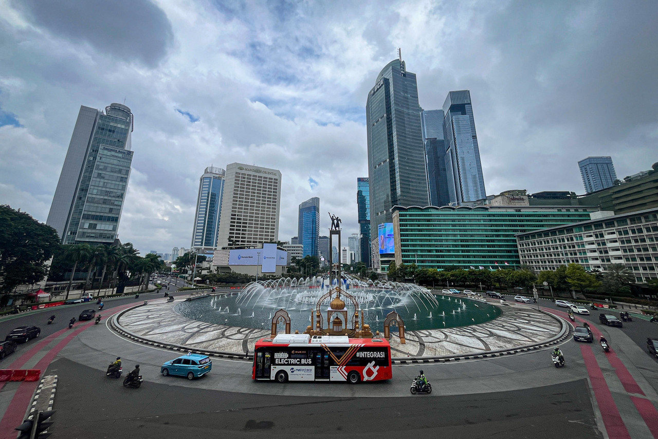 Lengangnya Kawasan Bundaran HI pada Penerapan WFA