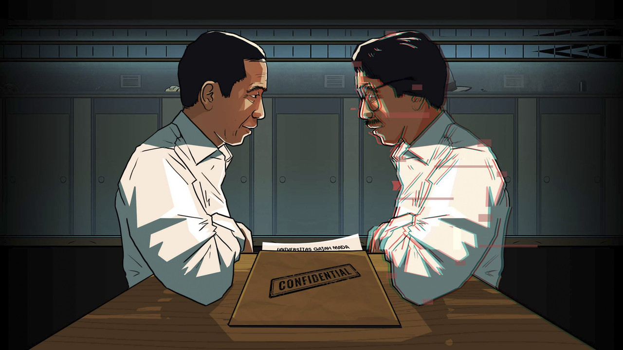Ilustrasi Polemik Ijazah Jokowi