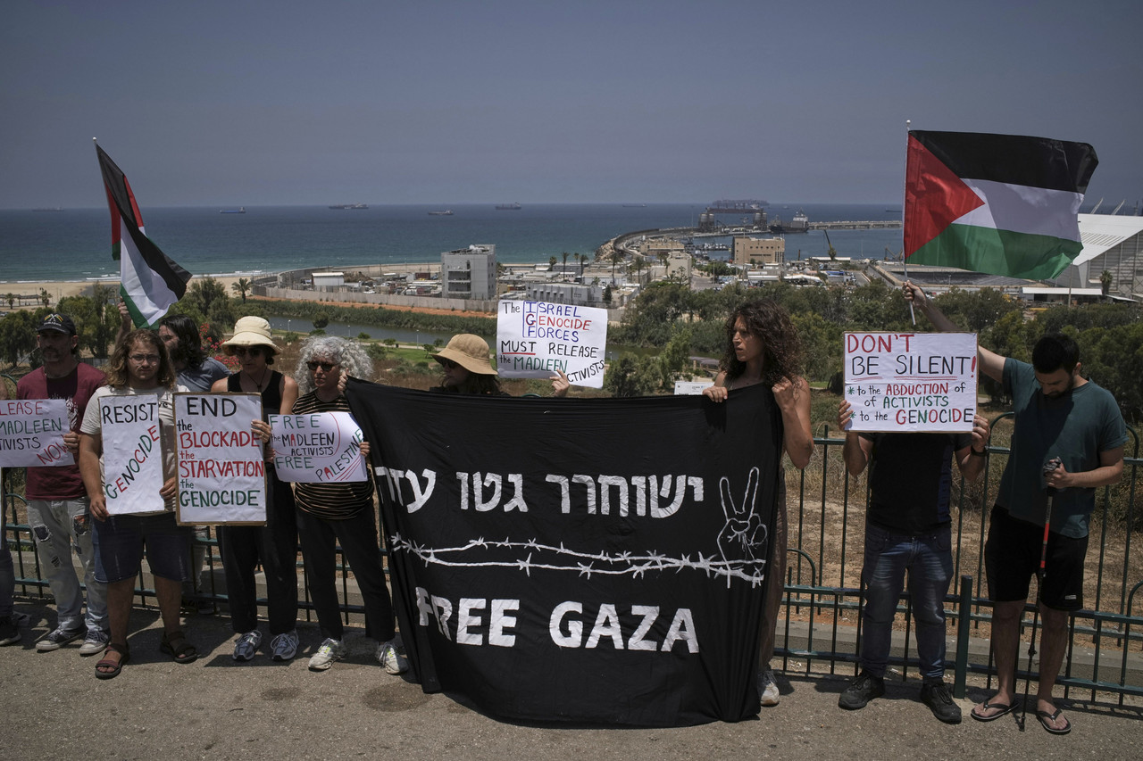 Aktivitas pendukung Greta Thunberg dan Palestina