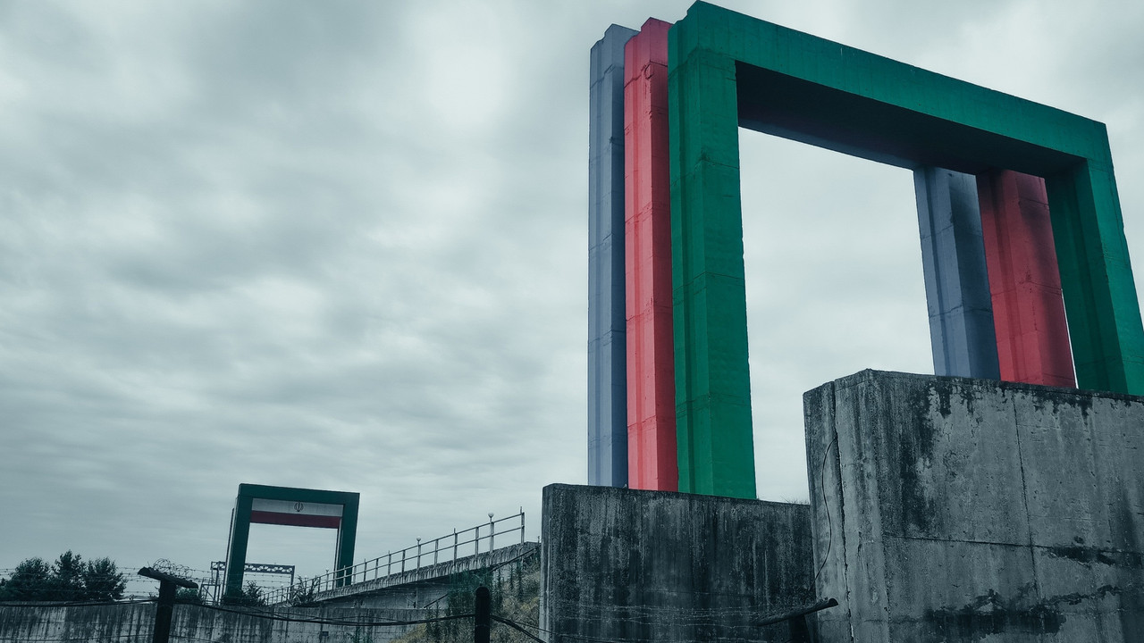 Ilustrasi perbatasa Iran - Azerbaijan