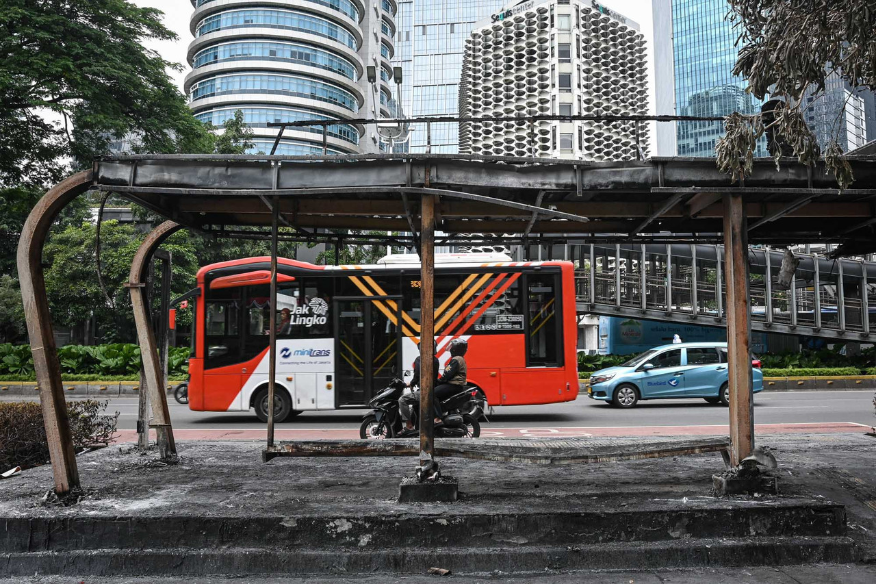 Tarif Transjakarta gratis selama perbaikan pasca demo