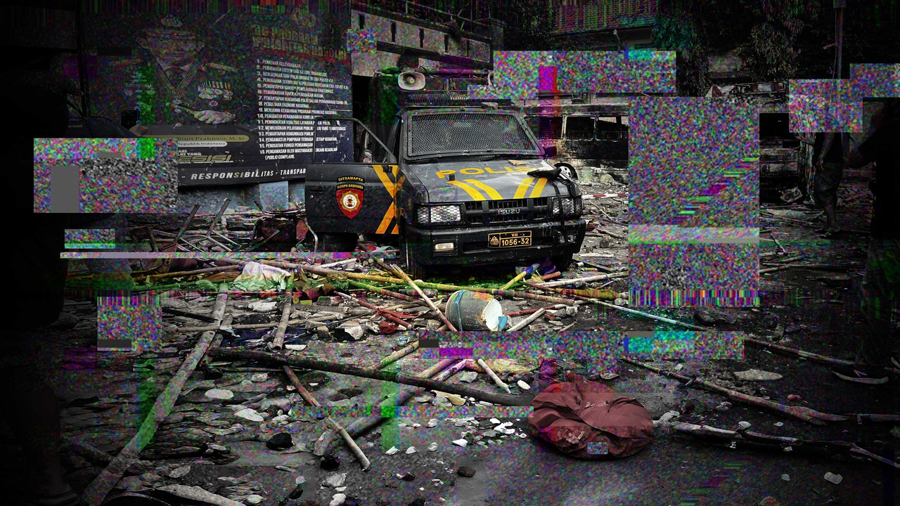 Ilustrasi tiga hari mencekam 29-31 Agustus 2025