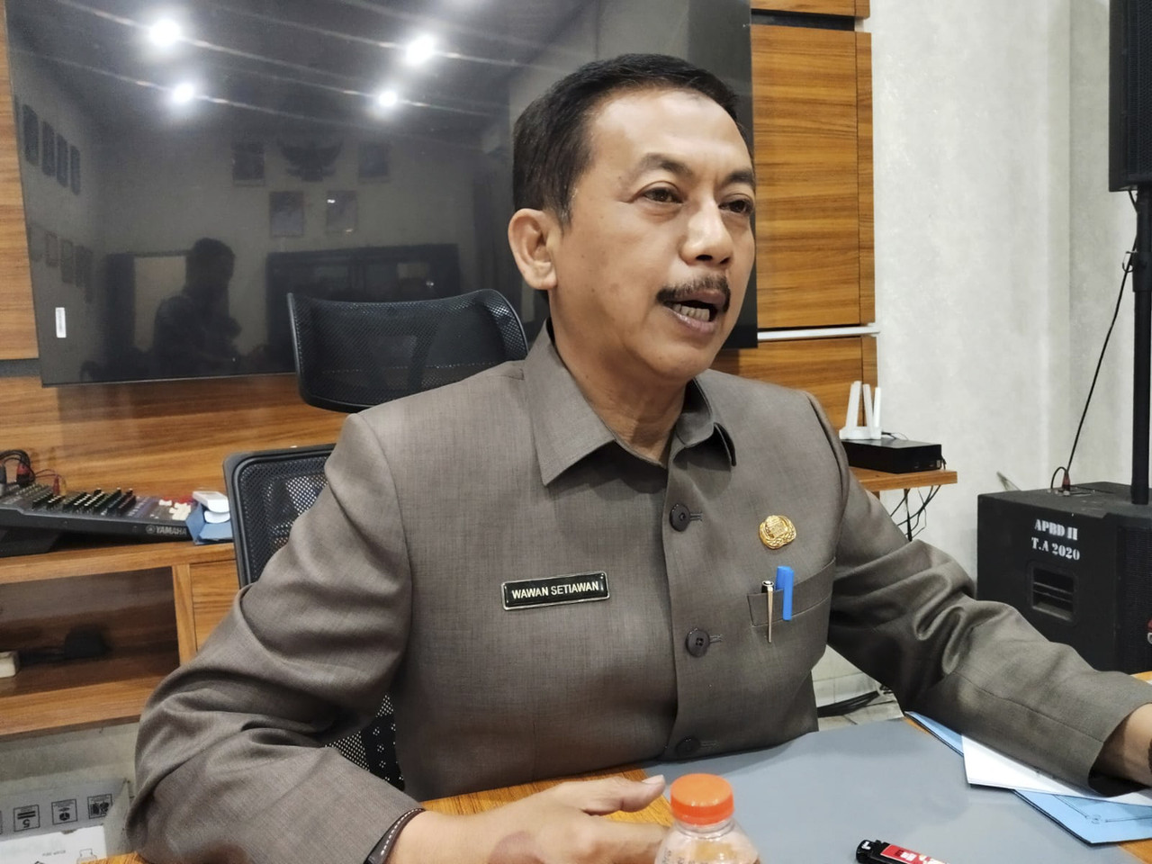 Kepala Disdikpora Karawang, Wawan Setiawan