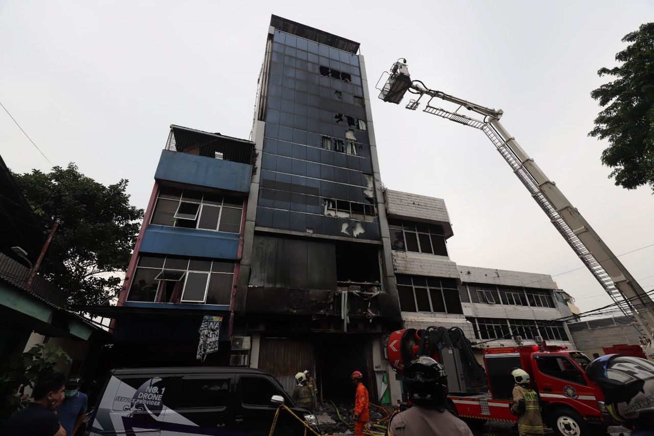 Kebakaran Terra Drone - JR