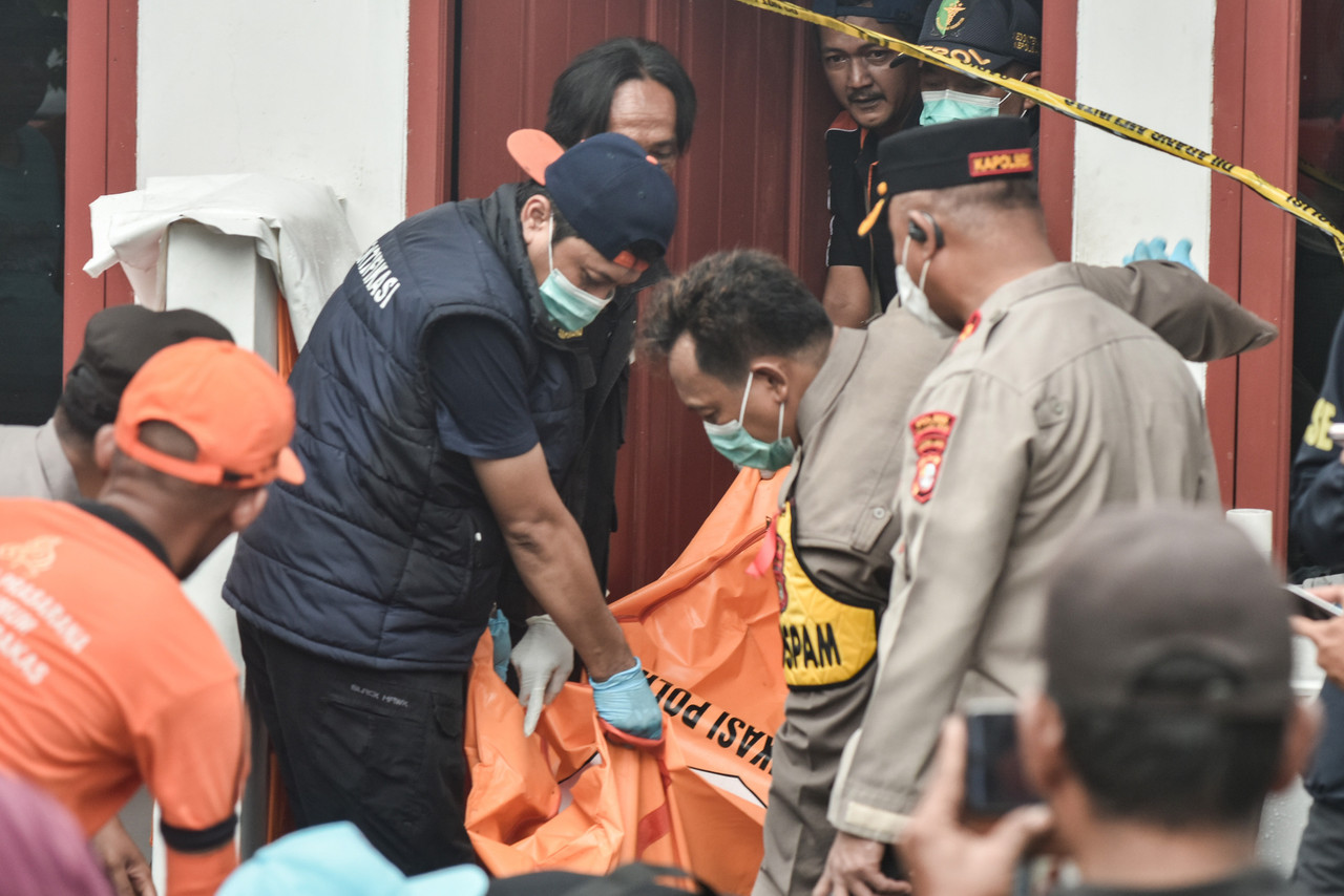 korban diduga keracunan di Warakas VIII, Jakarta Utara