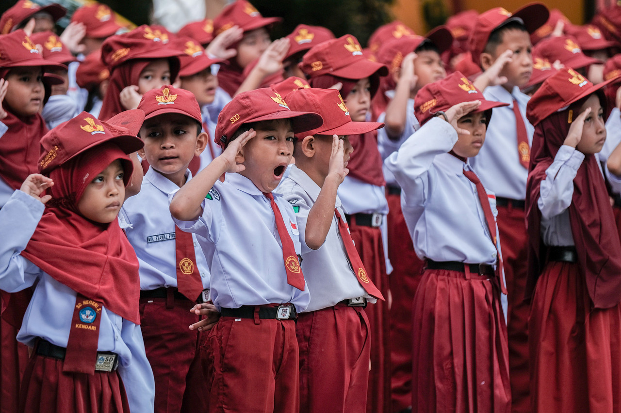 hari pertama sekolah