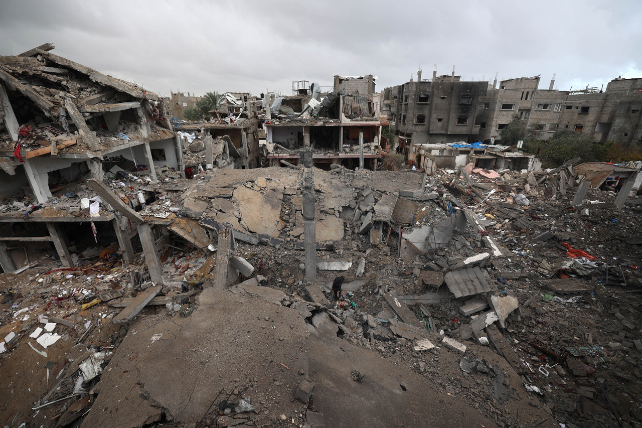 Serangan Israel ke Gaza di Bureij