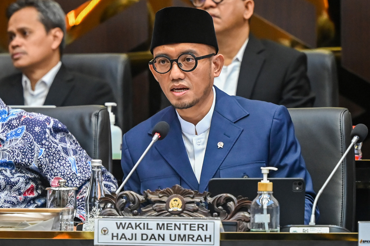 Raker Baleg DPR bersama Kementerian Haji dan Umrah