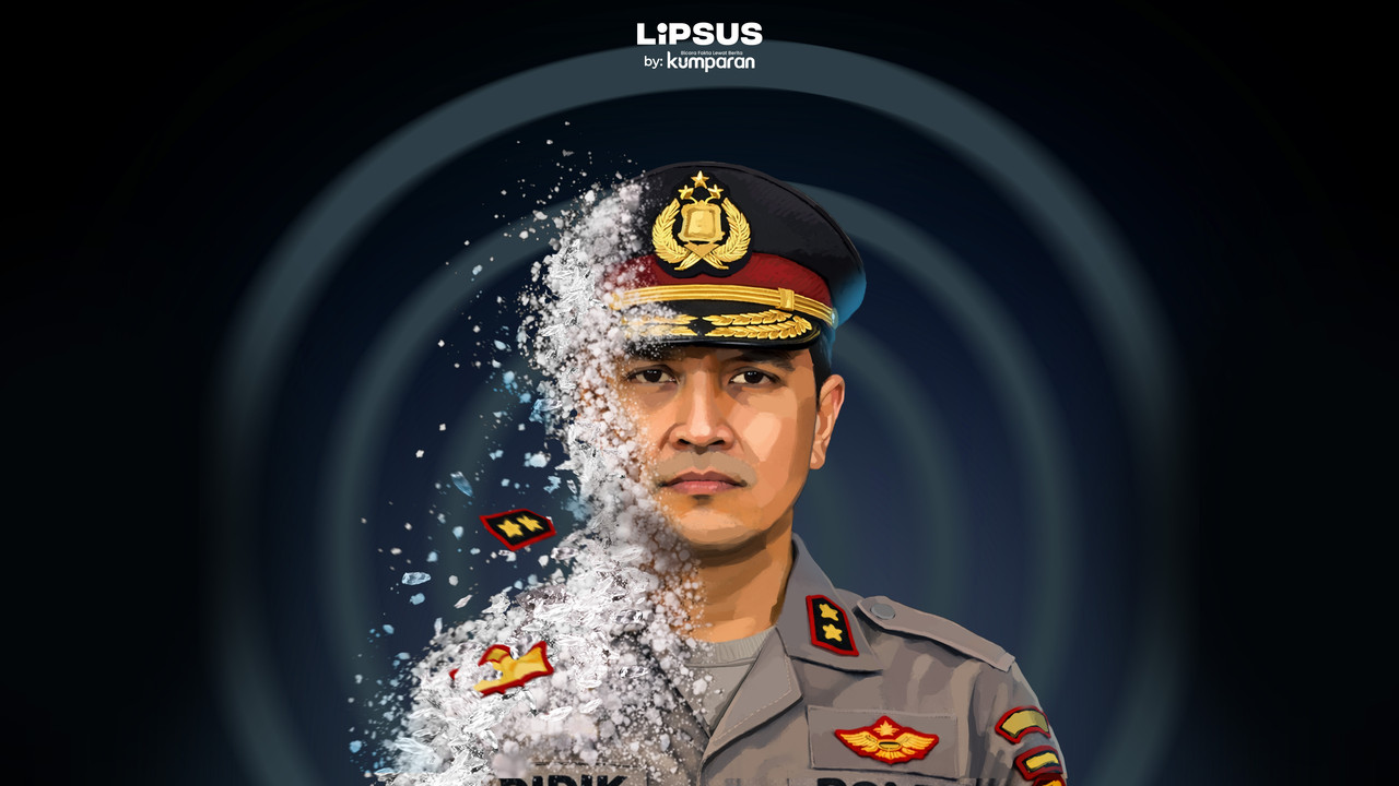 Cover lipsus skandal beking bandar Kapolres Bima