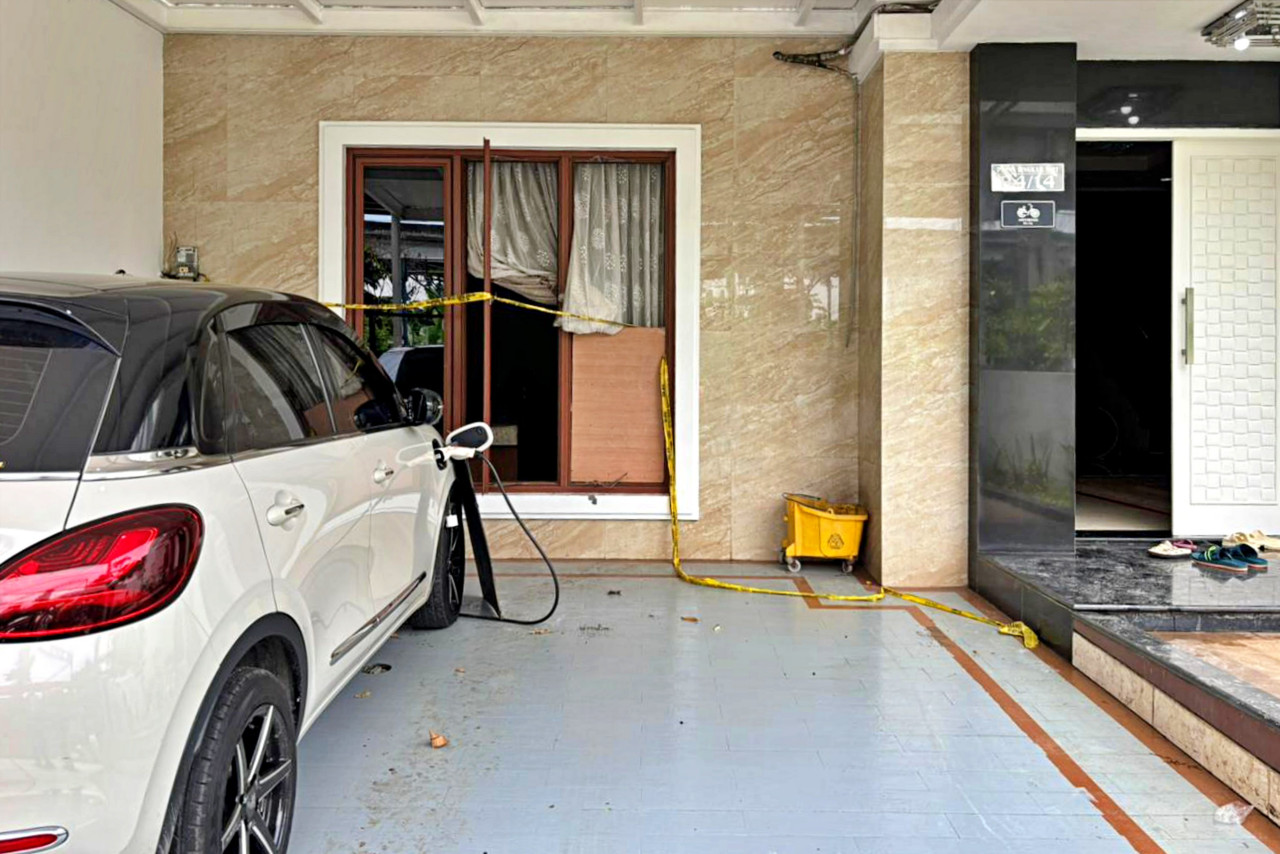 lokasi pembunuhan pasutri di Bekasi