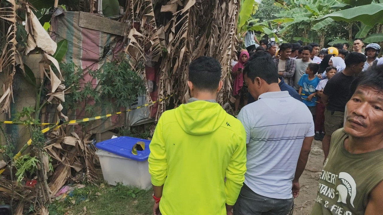 Penemuan diduga mayat di dalam box di Medan