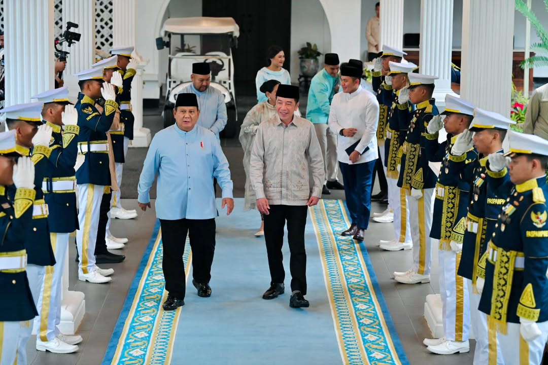 Prabowo dan Jokowi Halal Bihalal