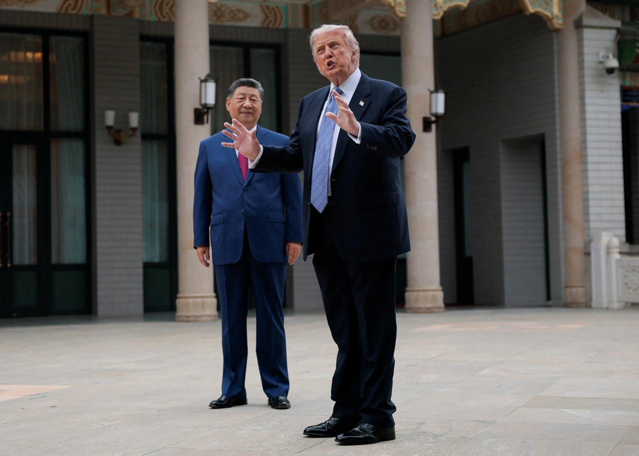 Presiden AS Trump mengunjungi China
