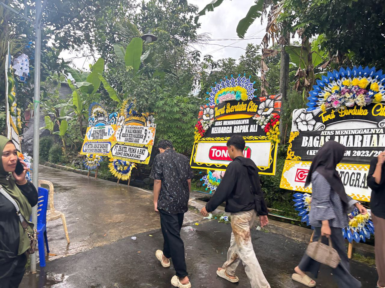 rumah duka satu keluarga yang meninggal di Semarang