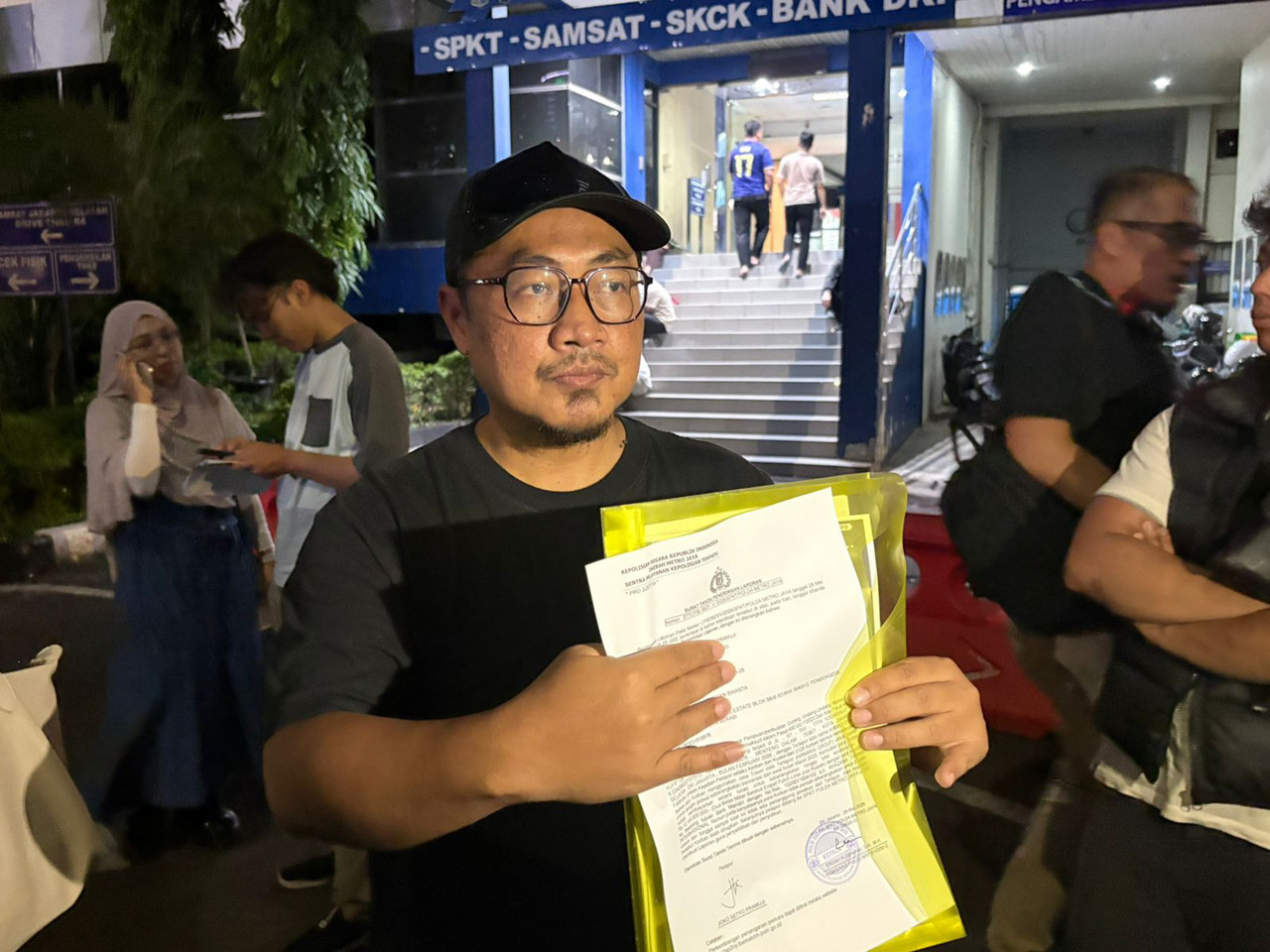 Joko mewakili calon jemaah laporkan direktur travel Hanania