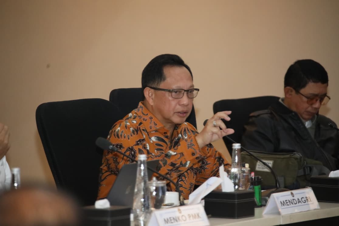 Rapat Tingkat Menteri Tim Pengarah Satgas PRR Pascabencana