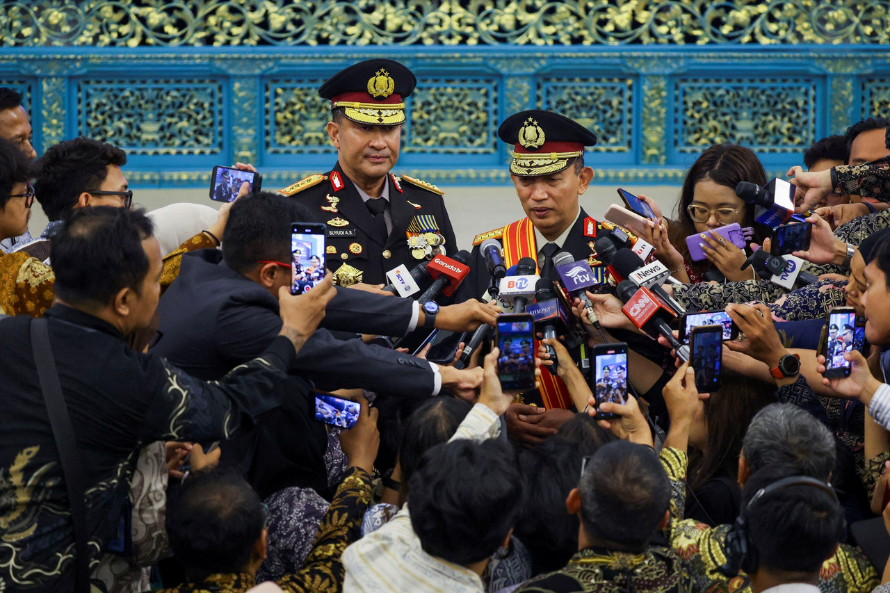 Pelantikan Menteri dan Kapolri