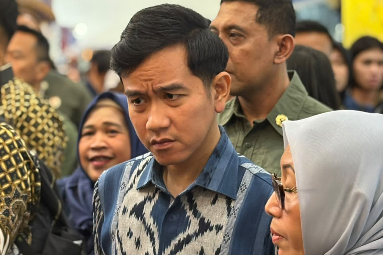 Wakil Presiden Gibran di acara Inacraft JCC