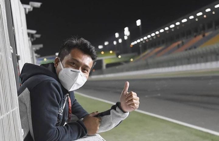 Mugiyono di Sirkuit Lusail Qatar