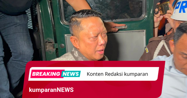 Febrie Eks Jampidsus Tiba di Rutan KPK, Kata-kata Pertamanya: Aman Ya