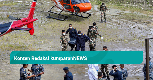 Foto: Evakuasi Korban Banjir Nepal Berlanjut, 1.204 Orang Tewas dan 4.200 Hilang