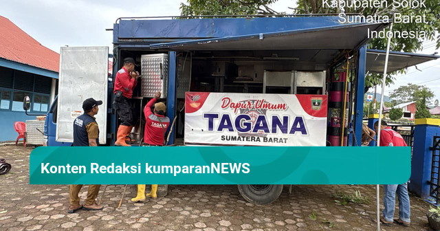 Kemensos Salurkan Bantuan Logistik Korban Banjir Bandang Solok