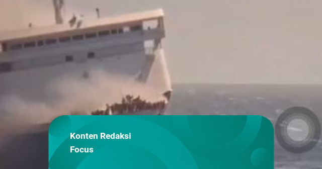 Konten TikTok: Cerita Penumpang KM Sentosa 2, Loncat ke Laut Selamatkan Diri