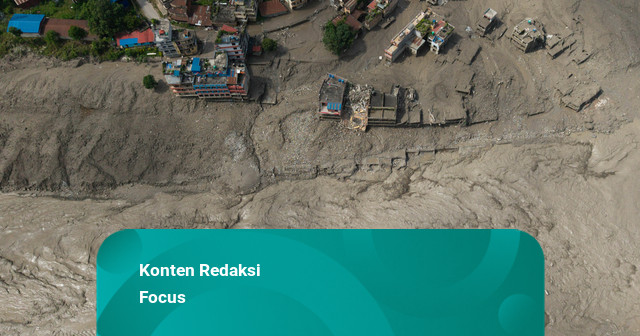 Konten IG: Sempat Dikira Gempa, Ternyata Gletser Runtuh di Nepal-Tibet