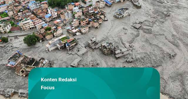 Konten TikTok: 390-an Tewas dan 1.400 Hilang dalam Tragedi Banjir Bandang Nepal
