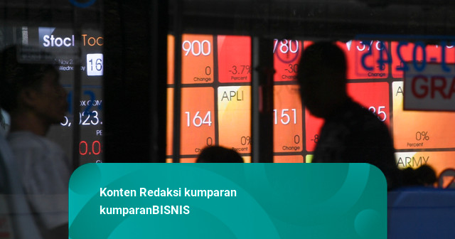 IHSG Sesi I Anjlok 1,70 Persen, Imbas Ekspektasi The Fed Naikkan Suku Bunga