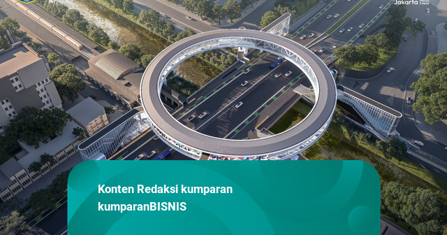 Melayang di Atas Sungai dan Jalan, Investasi Pedestrian Deck Dukuh Atas Rp 300 M
