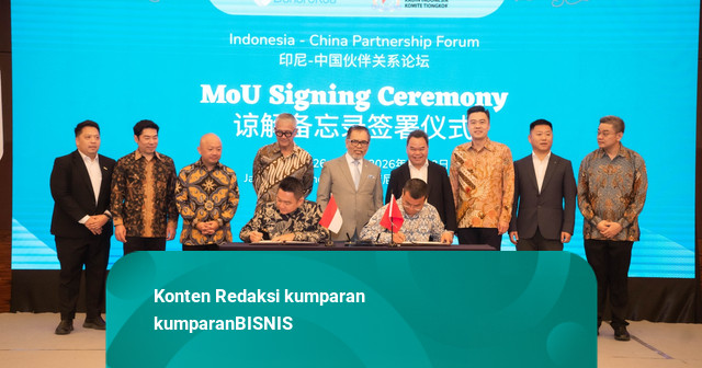 Forum Kemitraan RI-China Digelar di Jakarta, Teken 3 MoU-Dorong Investasi Hijau