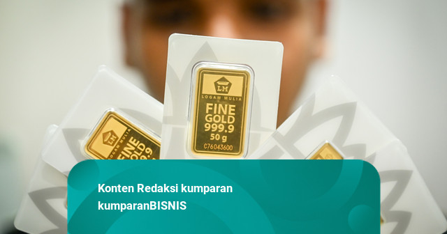 Harga Emas Antam-Galeri24 Turun Sepekan, Buyback Justru Kompak Naik