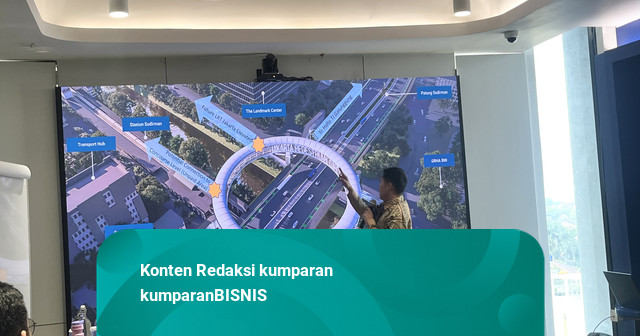 Pedestrian Deck Dukuh Atas: Nantinya Sudirman-Wisma 46 Cuma 5 Menit Jalan Kaki