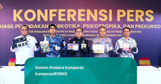 Bea Cukai Gagalkan Penyelundupan 10 Kg Ganja di Bali, Potensi Kerugian Rp 3,3 M