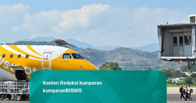Foto: Usai Diguncang 7,7 Magnitudo, Bandara Komodo Tetap Beroperasi