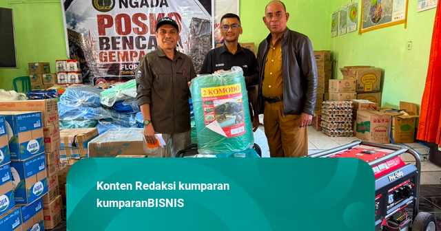TASPEN Hadir di Tengah Duka, Salurkan Bantuan untuk Warga Terdampak Gempa di NTT