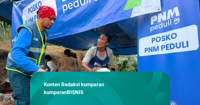 PNM Terus Bergerak dari Posko ke Posko Dampingi Warga Terdampak Gempa NTT
