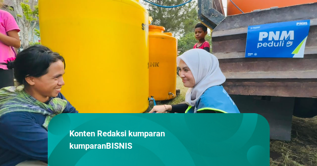 PNM Peduli Salurkan Akses Air Bersih untuk Pengungsi Gempa NTT