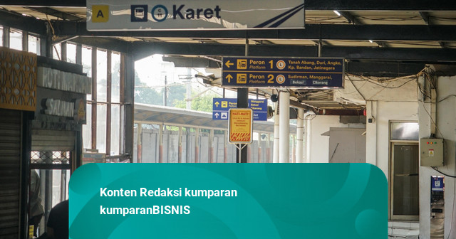 KAI Targetkan Integrasi Stasiun Karet-BNI City Rampung dalam 7 Bulan