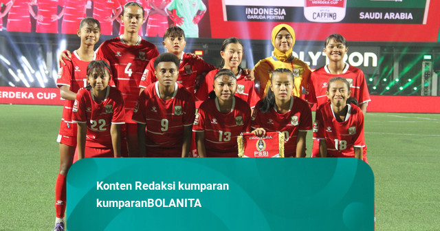 Garuda Pertiwi Impresif, Gilas Arab Saudi 7-0 di Srikandi Merdeka Cup 2026