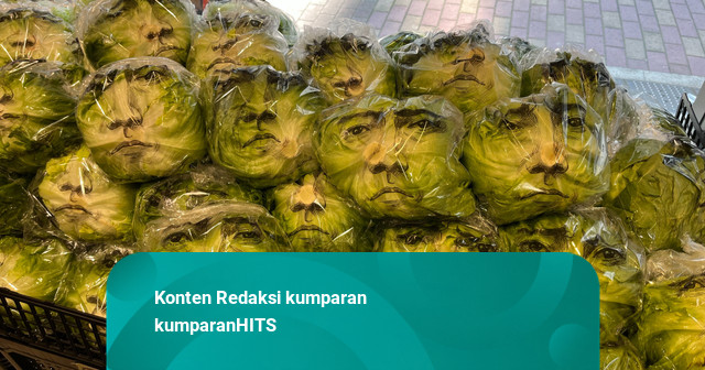Selada di Jepang Dibungkus Wajah Tatsuya Fujiwara, Ternyata Ini Alasannya