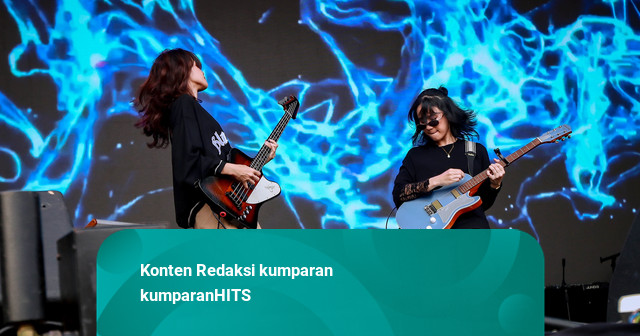 Foto: Biru Baru Jadi Band Pembuka Bangor Festival