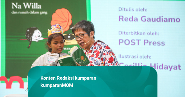 Ikut Mendongeng Bersama Reda Gaudiamo di kumparanMOM Festival Hari Anak 2026