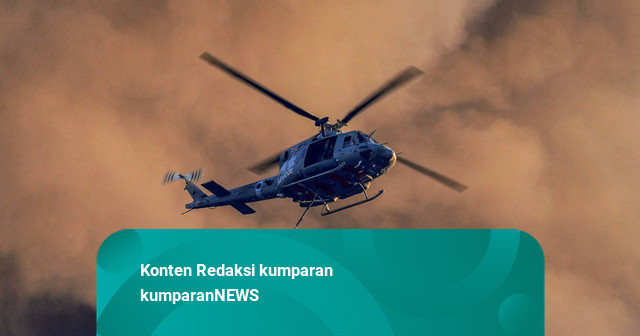 Helikopter Pemadam Tabrakan saat Jinakkan Karhutla di Yunani, 2 Pilot Tewas