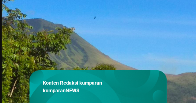 4 Pendaki Tersesat Semalaman di Gunung Lokon, Ditemukan Selamat