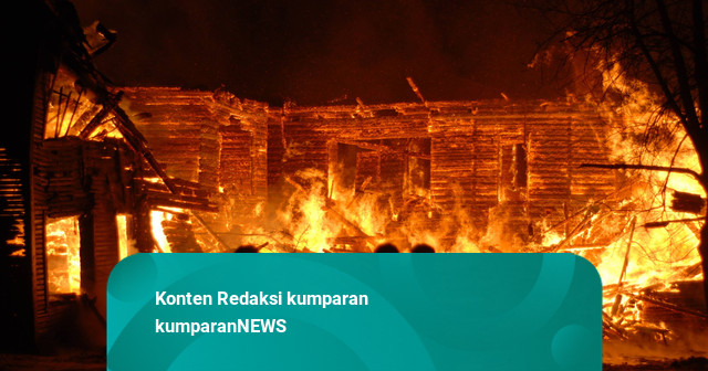 Kebakaran Melanda Kios Jajanan Pasar di Kotagede, Yogyakarta